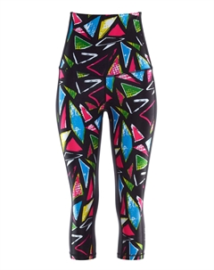 Спортивные леггинсы Functional Power Shape High Waist 3/4 Tights HWL210, цвет disco Winshape