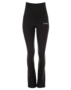 Спортивные леггинсы Functional Power Shape High Waist Boot Cut BCHWL102, черный Winshape