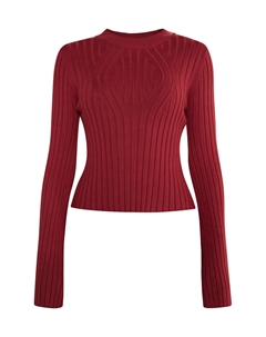 Свитер, цвет Weinrot Faina