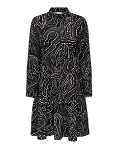 Платье рубашка Shirt Dress PEPPER, черный Jdy