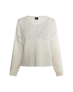 Свитер, белый Dreimaster