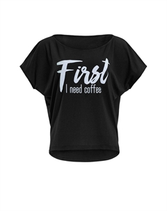 Спортивная футболка Kurzarmshirt Ultra Light mit Glitzer Aufdruck MCT002, цвет schwarz/glitzer/weiß Winshape