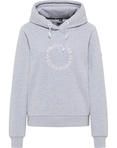 Свитер Kapuzen, цвет Hellgrau Melange Dreimaster