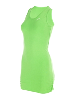 Спортивная футболка Longtop mit seitlicher Raffung WTR15, цвет apfelgrün Winshape