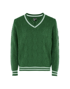 Свитер, зеленый Dreimaster