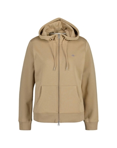 Толстовка Sweatjacke, хаки Gant
