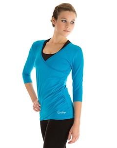 Спортивная футболка 3/4 Arm Shirt, бирюзовый Winshape