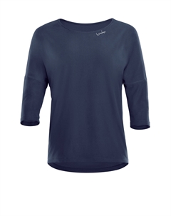 Спортивная футболка Functional Light and Soft Cropped Long Sleeve Top DT111LS, антрацит Winshape