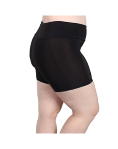 Женские трусы-боксеры со потайным карманом 5 дюймов, черный Undersummers