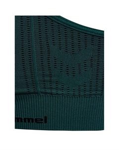 Спортивный топ MT Shaping seamless, зеленый Hummel