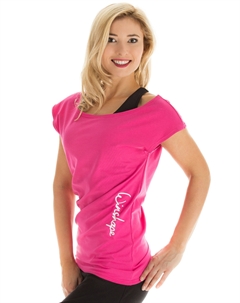 Спортивная футболка Dance Shirt WTR12, розовый Winshape