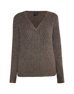 Свитер Strick, коричневый Dreimaster