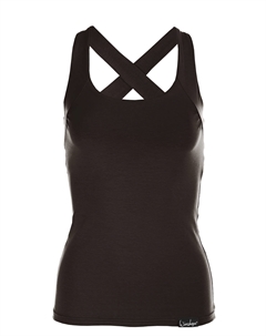 Спортивная футболка Cross Back Top WVR25, черный Winshape