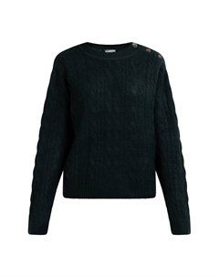 Свитер Strick, темно-зеленый Dreimaster