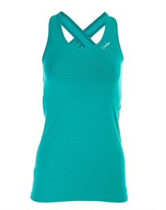 Спортивная футболка Tanktop mit offenem Drop Back Design WVR32, цвет ocean green Winshape
