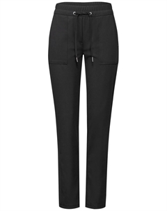 Брюки зауженного кроя, черный Cecil