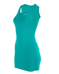 Спортивная футболка Longtop mit seitlicher Raffung WTR15, цвет ocean green Winshape