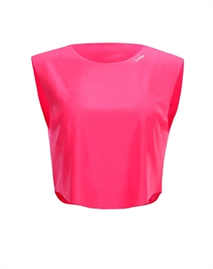 Спортивная футболка Functional Light Cropped Top AET115, цвет neon pink Winshape