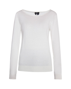 Свитер Strick, белый Faina