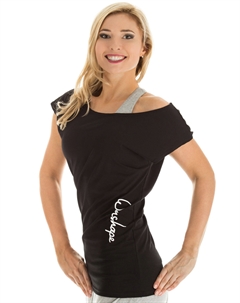 Спортивная футболка Dance Shirt WTR12, черный Winshape
