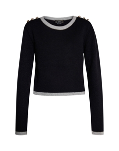 Свитер Strick, черный Faina