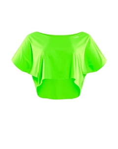 Спортивная футболка Functional Light Dance Top DT104, неоновый зеленый Winshape