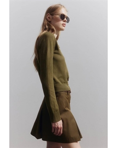 Вязаный кардиган, зеленый H&m