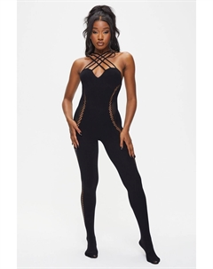 Комбинезон Теодора, черный Ann summers