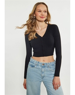 Вязаный кардиган Knit Cardigan, черный Mymo