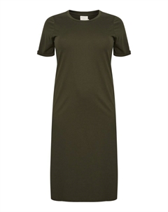 Платье миди Dress Caline, хаки Kaffe curve