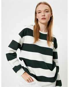 Свитер Sweatshirt, зеленый Koton