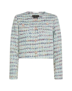 Короткий блейзер Blazer, бирюзовый Faina