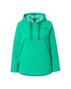 Толстовка с капюшоном Sweatshirt, зеленый Ulla popken