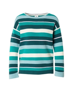 Тонкий вязаный свитер Sweater JANA, изумрудный White stuff