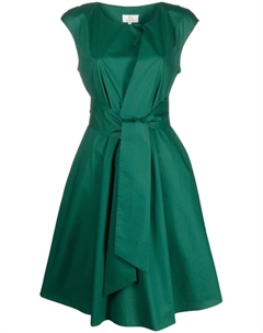 Платье миди с завязками, зеленый Woolrich