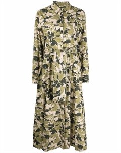 Платье-рубашка Wilderness с принтом, зеленый Woolrich