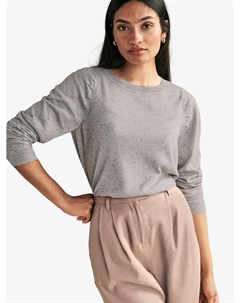 Тонкий вязаный свитер Sweater, серый Next