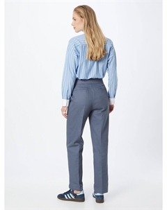 Брюки Loose fit Pleated Pants, дымно-синий Edikted