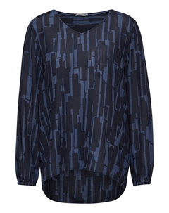 Блузка Blouse, цвет opal/dark blue Cecil