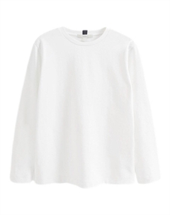 Лонгслив Shirt, белый Next