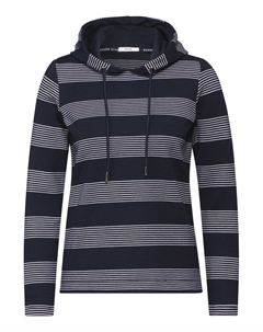 Толстовка с капюшоном Sweatshirt, темно-синий Cecil