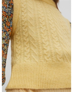 Тонкий вязаный свитер Sweater, цвет light yellow Edited