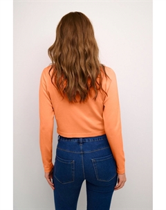 Укороченный кардиган Bolero Astrid, оранжевый Kaffe