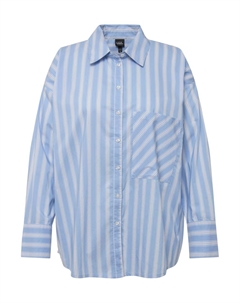 Рубашка Blouse, небесно-синий Ulla popken