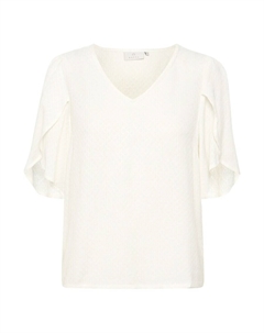 Блузка с коротким рукавом Blouse, белый Kaffe