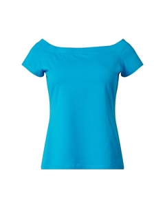 Футболка Shirt, лазурный Comma,