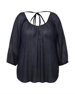 Туника Tunic, морской синий Ulla popken