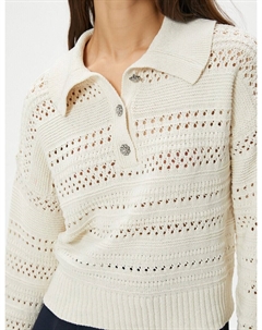 Свитер Sweater, белый Koton