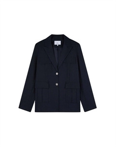 Классический блейзер Blazer, темно-синий Scalpers