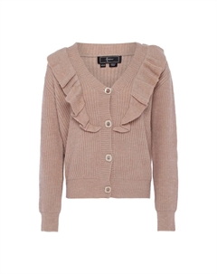 Вязаный кардиган Knit Cardigan, нюд Faina